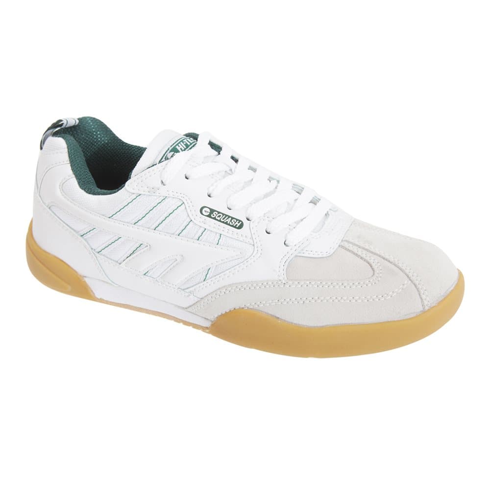 Hi-Tec Mens Non Marking Squash Classic Leather Trainers