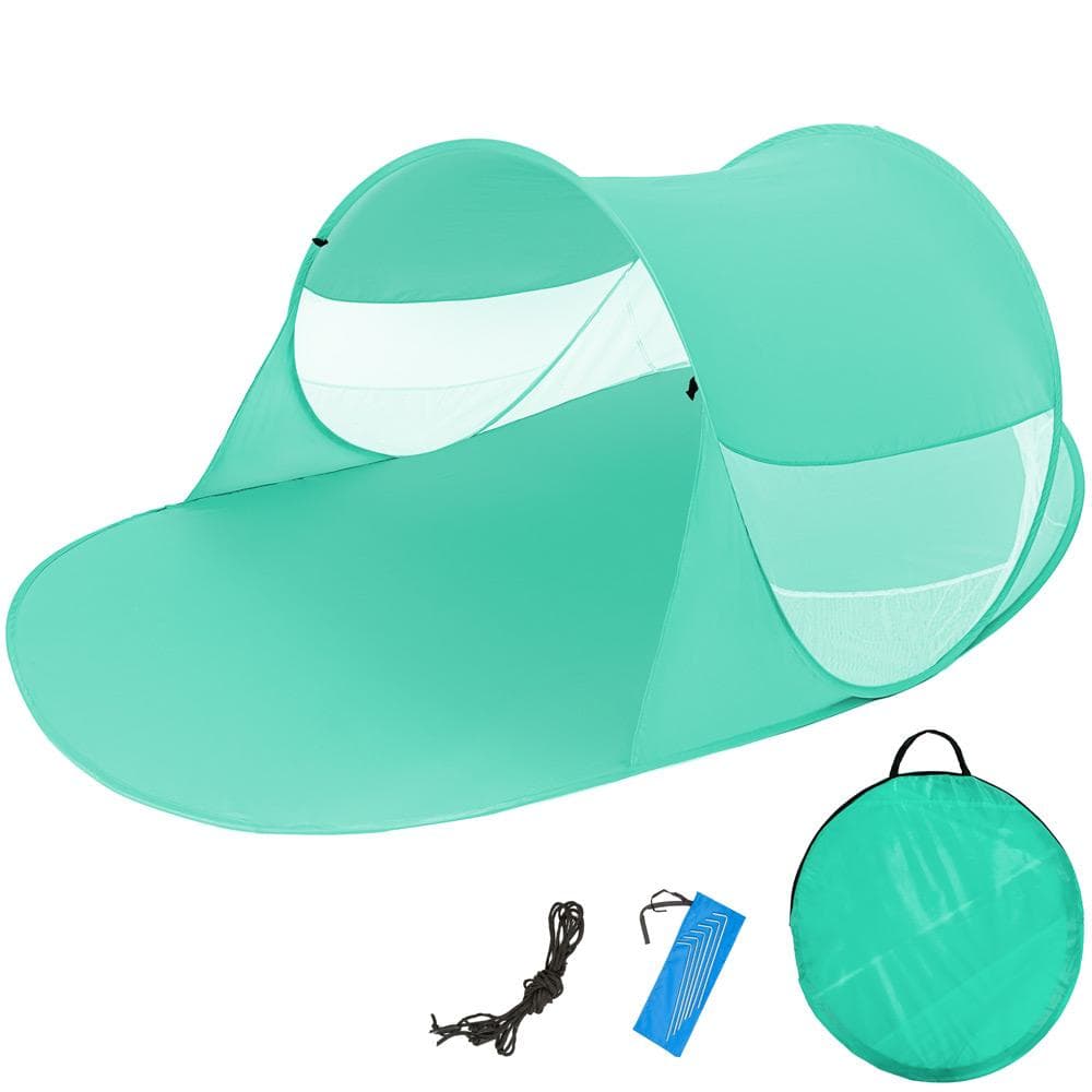 Pop up-strandtält Angelika - grön