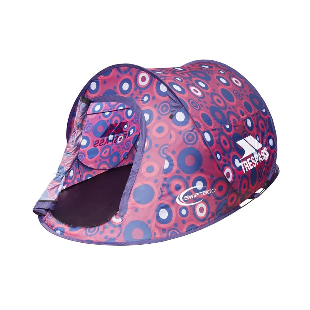 Trespass Swift 200 Patterned Pop Up Tent