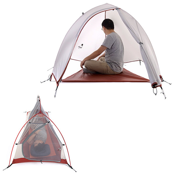 NatureHike Cloud UP 1 person ultralätt tält | CDON Ultralätt tält NatureHike Cloud UP 1 person e