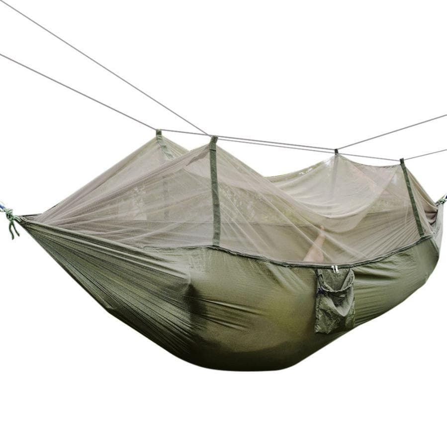 Flying tent, träd tält, hängmatta med myggnät 2 pers.