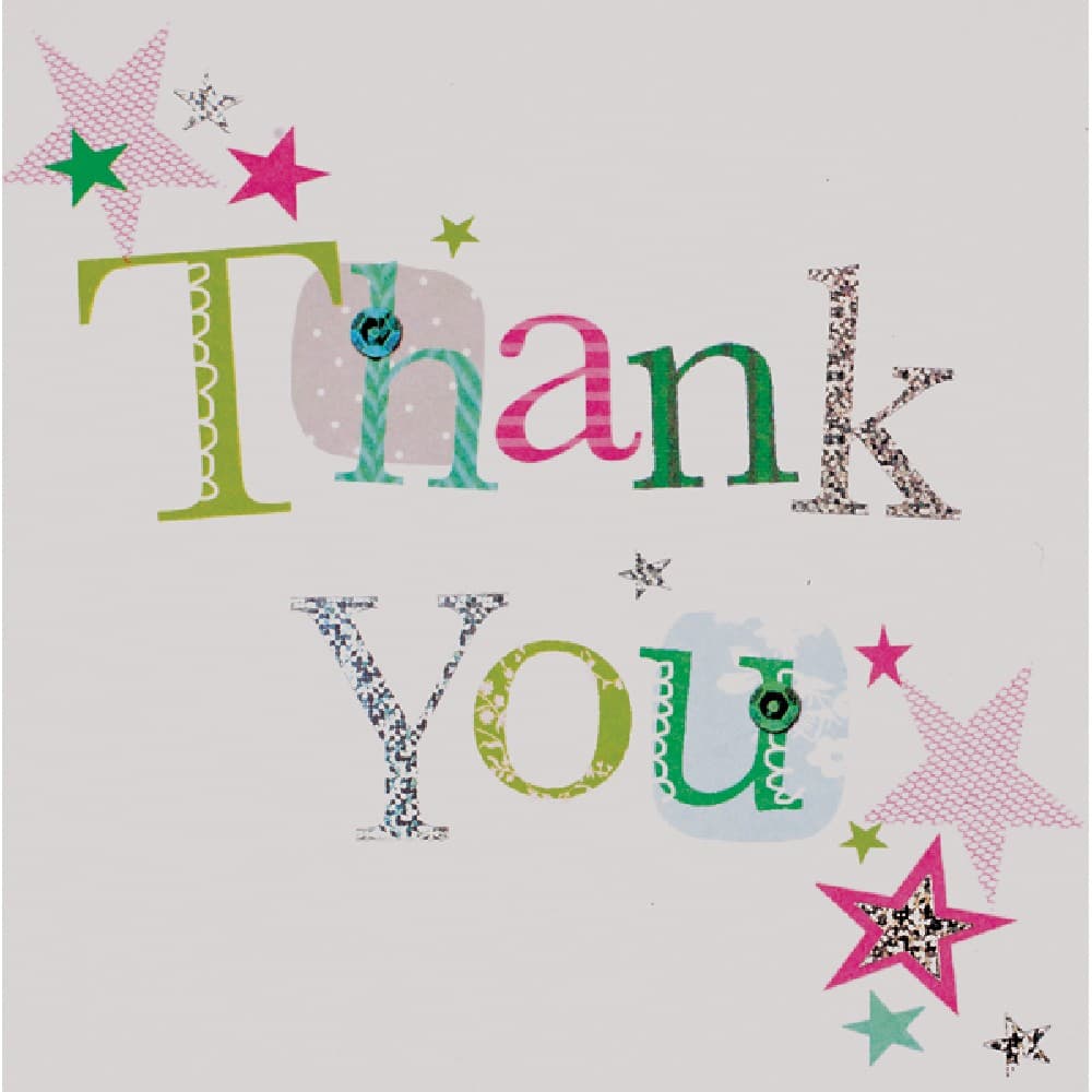Simon Elvin Open Thank You Display Pack (Pack Of 6)