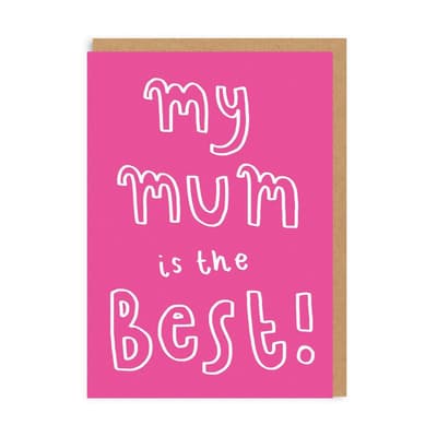 Ohh Deer Min mamma är det bästa hälsningskortet