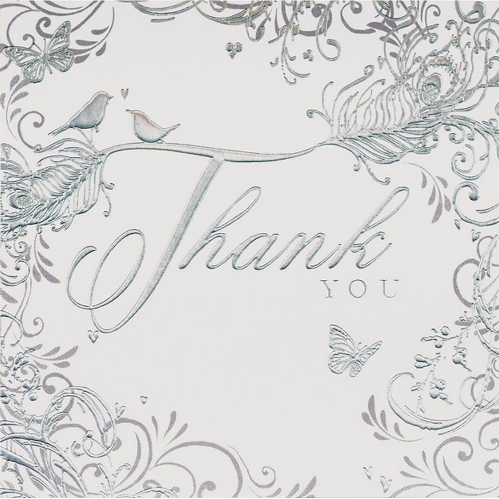 Simon Elvin Thank You Wedding Gift Display Pack (Pack Of 6)