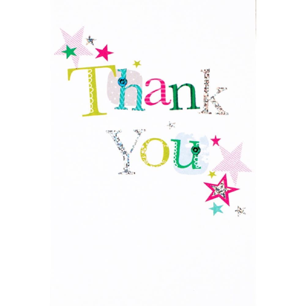 SE Open Thank You Individually Wrapped Cards (Pack of 24)