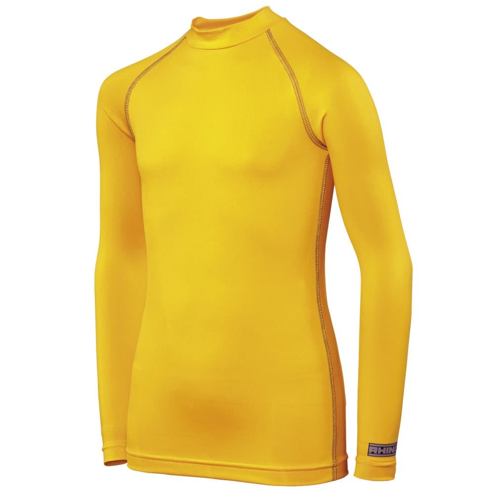 Rhino Childrens Boys Long Sleeve Thermal Underwear Base Layer Vest Top