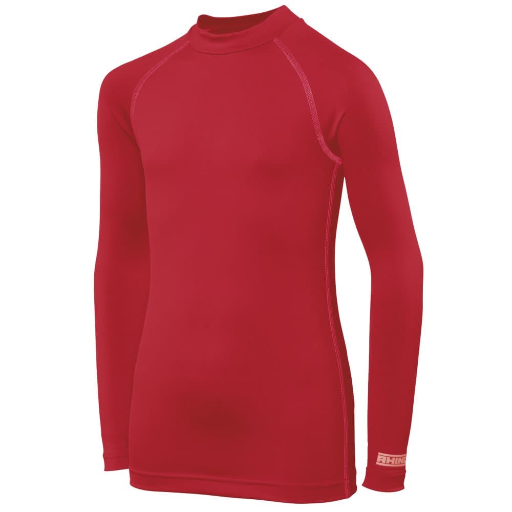 Rhino Childrens Boys Long Sleeve Thermal Underwear Base Layer Vest Top
