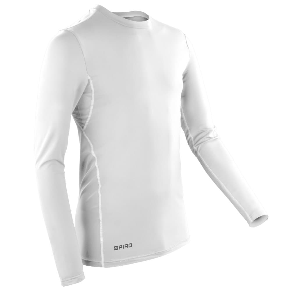 Spiro Herrskor för sportkomprimering Bodyfit långärmad baslager