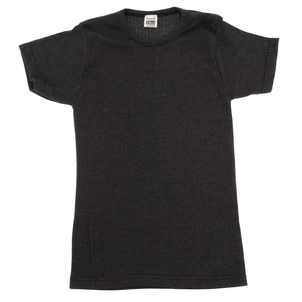 FLOSO Unisex Childrens/Kids Thermal Underwear Short Sleeve T-Shirt/Top