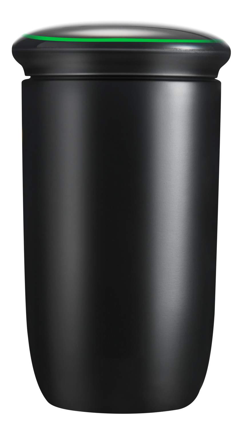 Smart Cup - selvkøling krus med temperatur og LED - sort