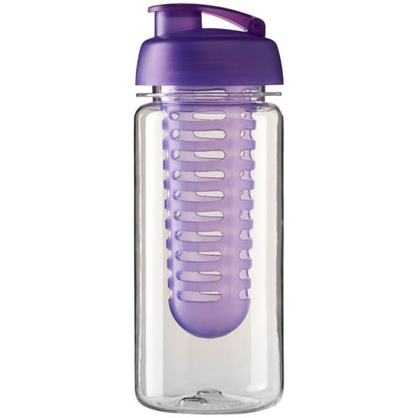 H2O Octave Tritan 600 ml fliplockflaska och infusionsflaska