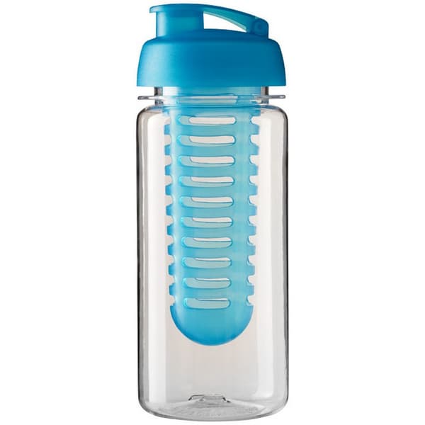 H2O Octave Tritan 600 ml fliplockflaska och infusionsflaska