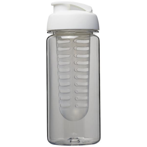 H2O Octave Tritan 600 ml fliplockflaska och infusionsflaska