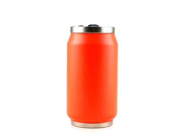 Yoko Design Isotherm Tin Can 280 ml, Fluo oranžinis