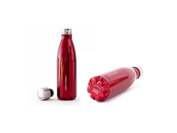 Yoko Design Isothermal Bottle 500 ml, Shiny red