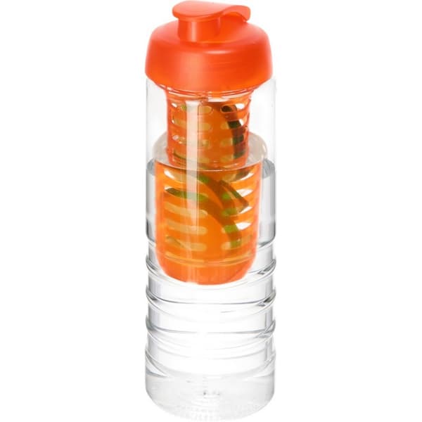 H2O Treble Flip Lid Bottle And Infuser