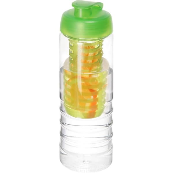 H2O Treble Flip Lid Bottle And Infuser