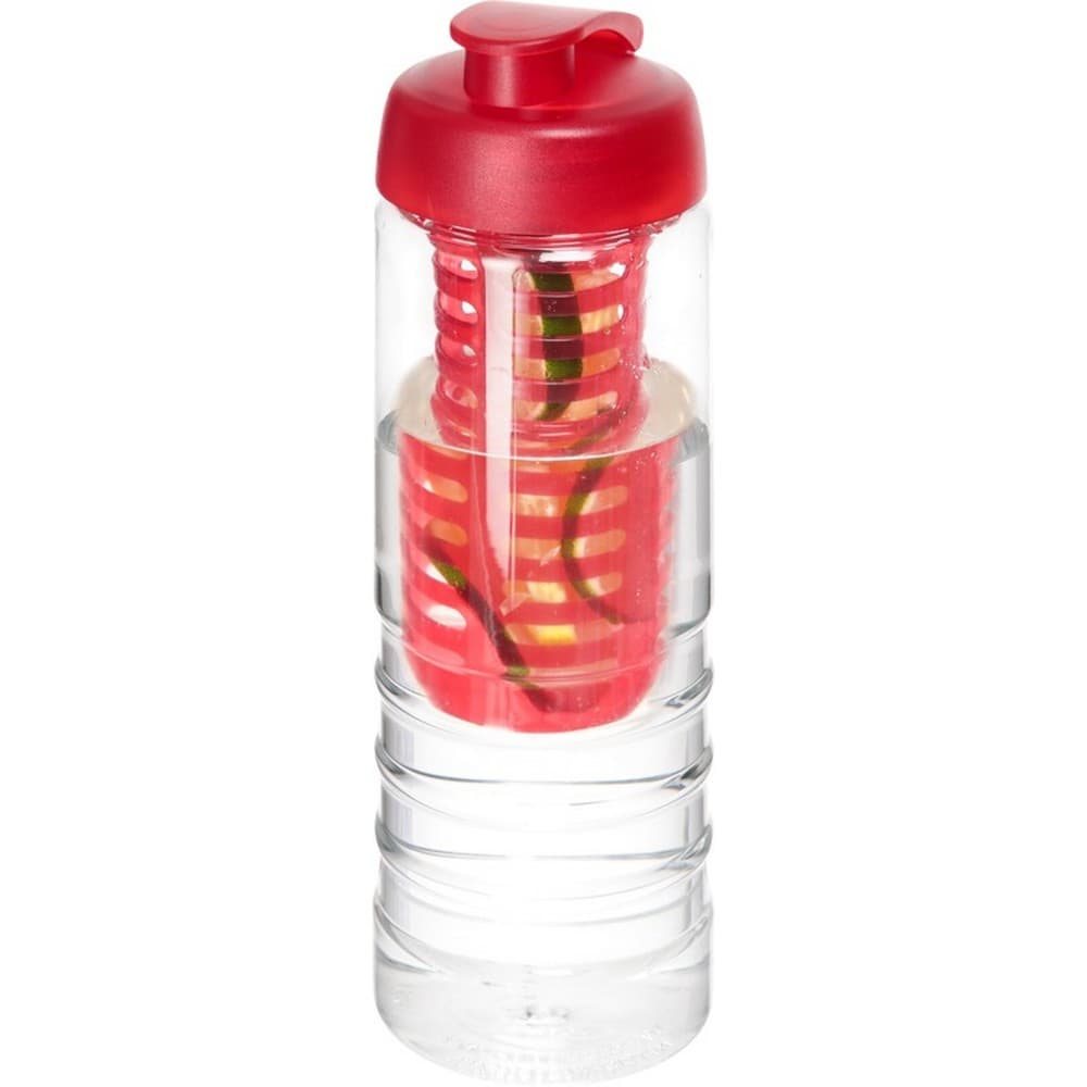H2O Treble Flip Lid Bottle And Infuser