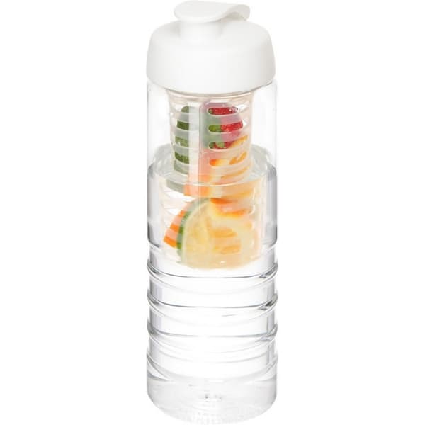 H2O Treble Flip Lid Bottle And Infuser