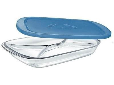 Quiselle IGLOO Platter with lid PATE 036