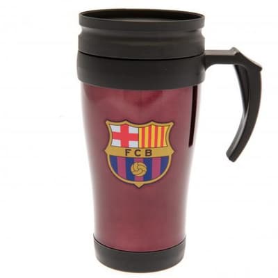 FC Barcelona Handled Travel Mug