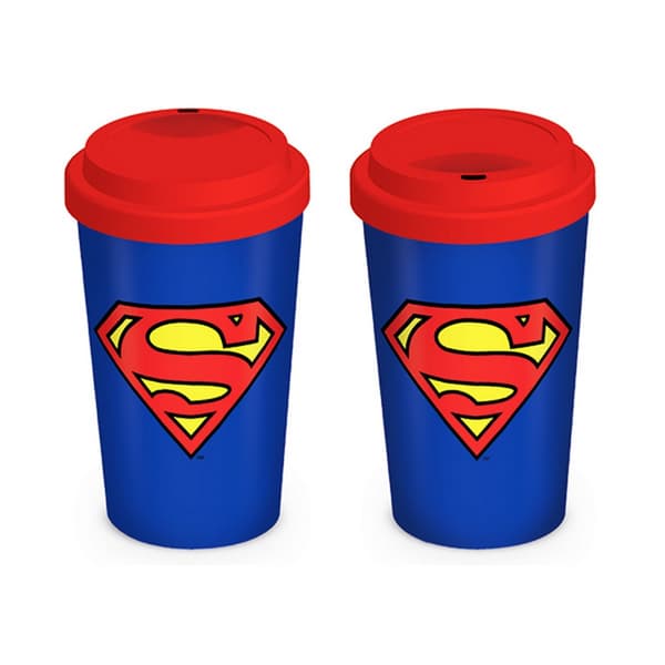 Superman Official Ceramic Travel Mug