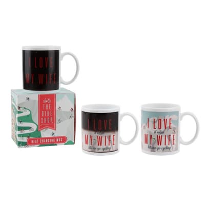 CGB Giftware The Bike Shop Heat Changing Mug