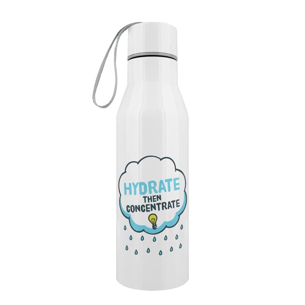 Grindstore Hydrate Then Concentrate Stainless Steel Water Bottle