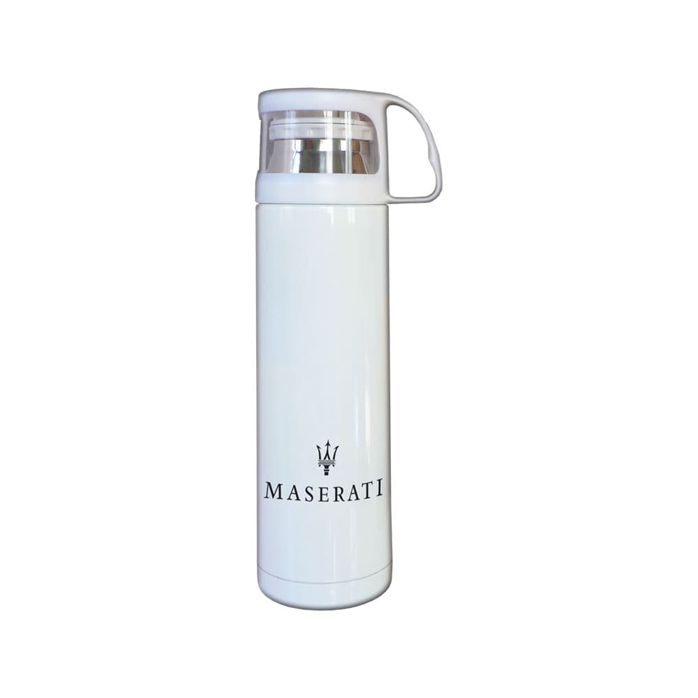 Maserati Svart Logo Termos