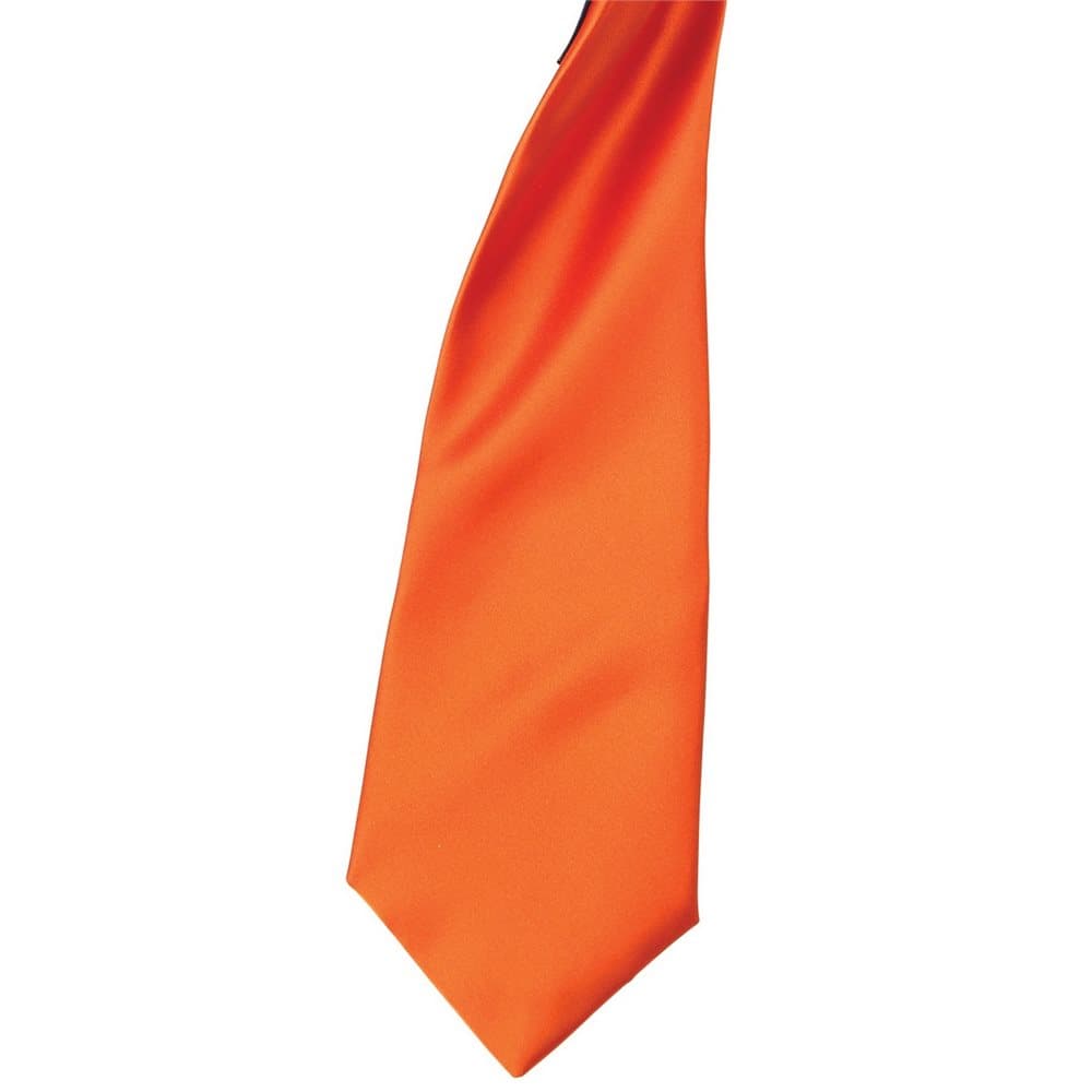Premier Colours Mens Satin Clip Tie (Pack of 2)