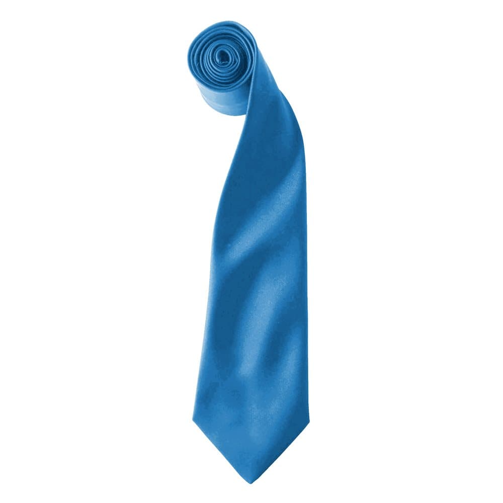Premier Colours Mens Satin Clip Tie (Pack of 2)