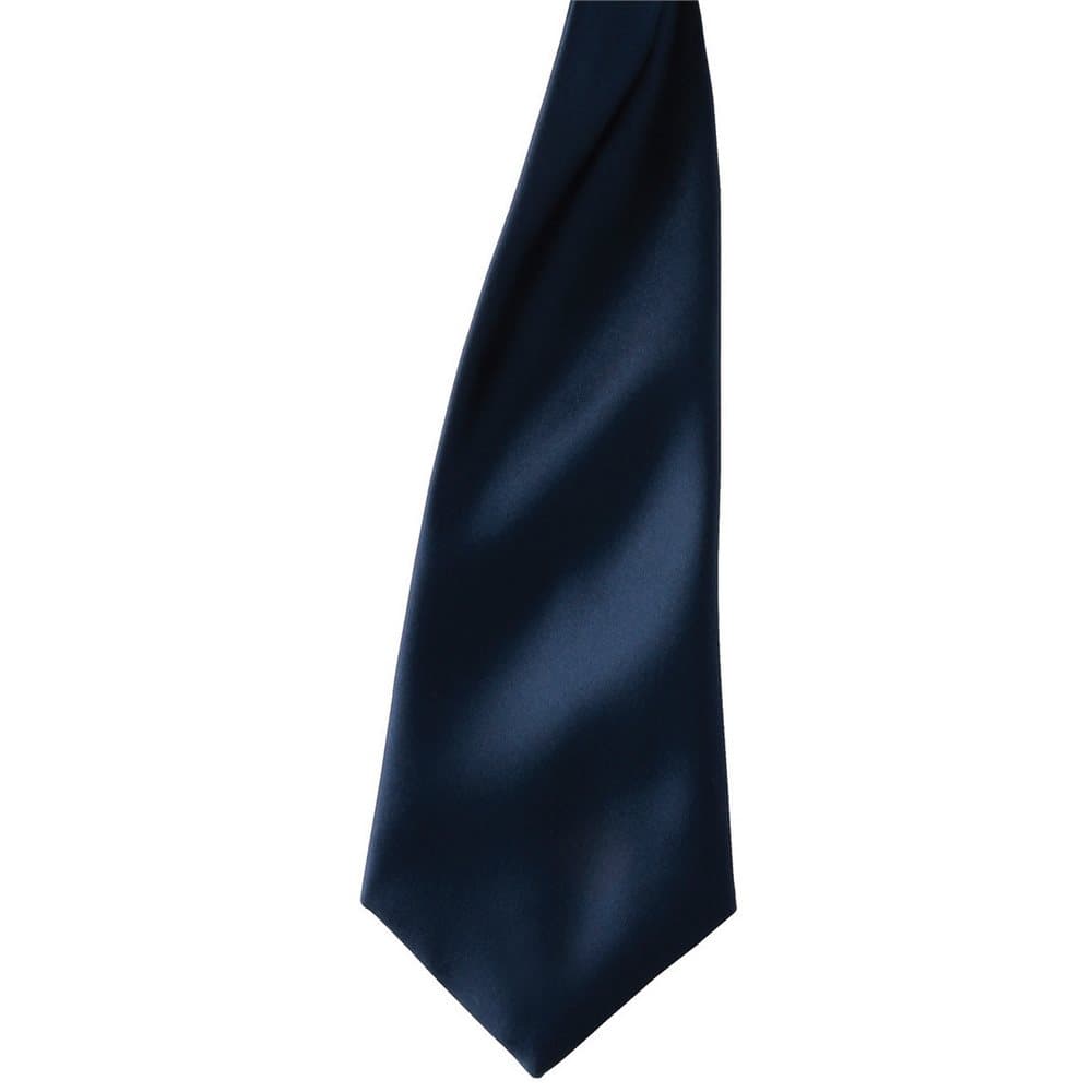 Premier Colours Mens Satin Clip Tie (Pack of 2)