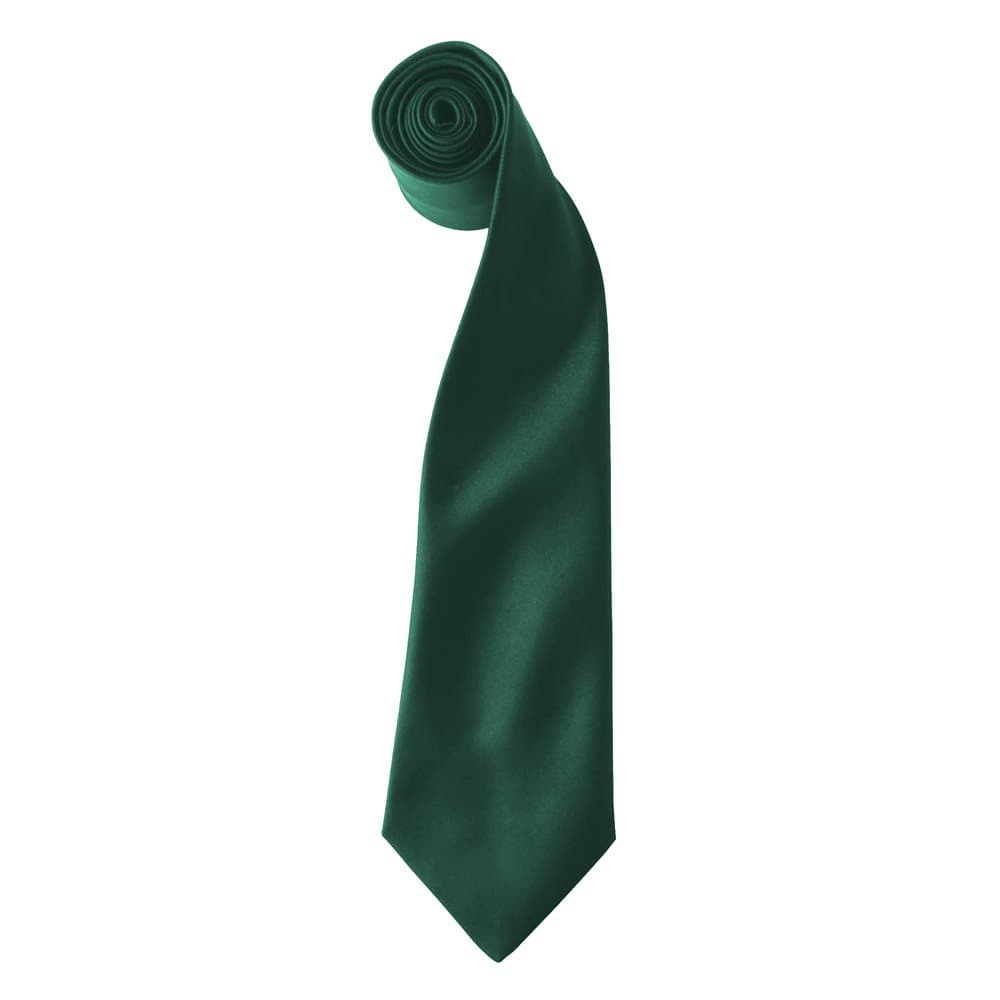 Premier Colours Mens Satin Clip Tie (Pack of 2)