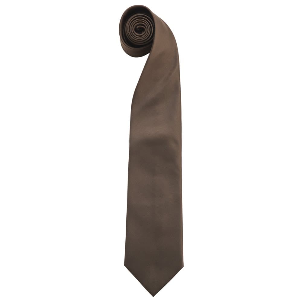 Premier Mens “Colours” Plain Fashion / Business Tie (Pack of 2)