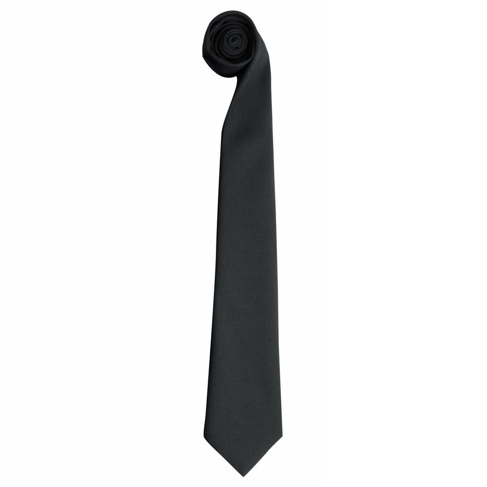 Premier Tie - Men Plain Work Tie (paket med 2)
