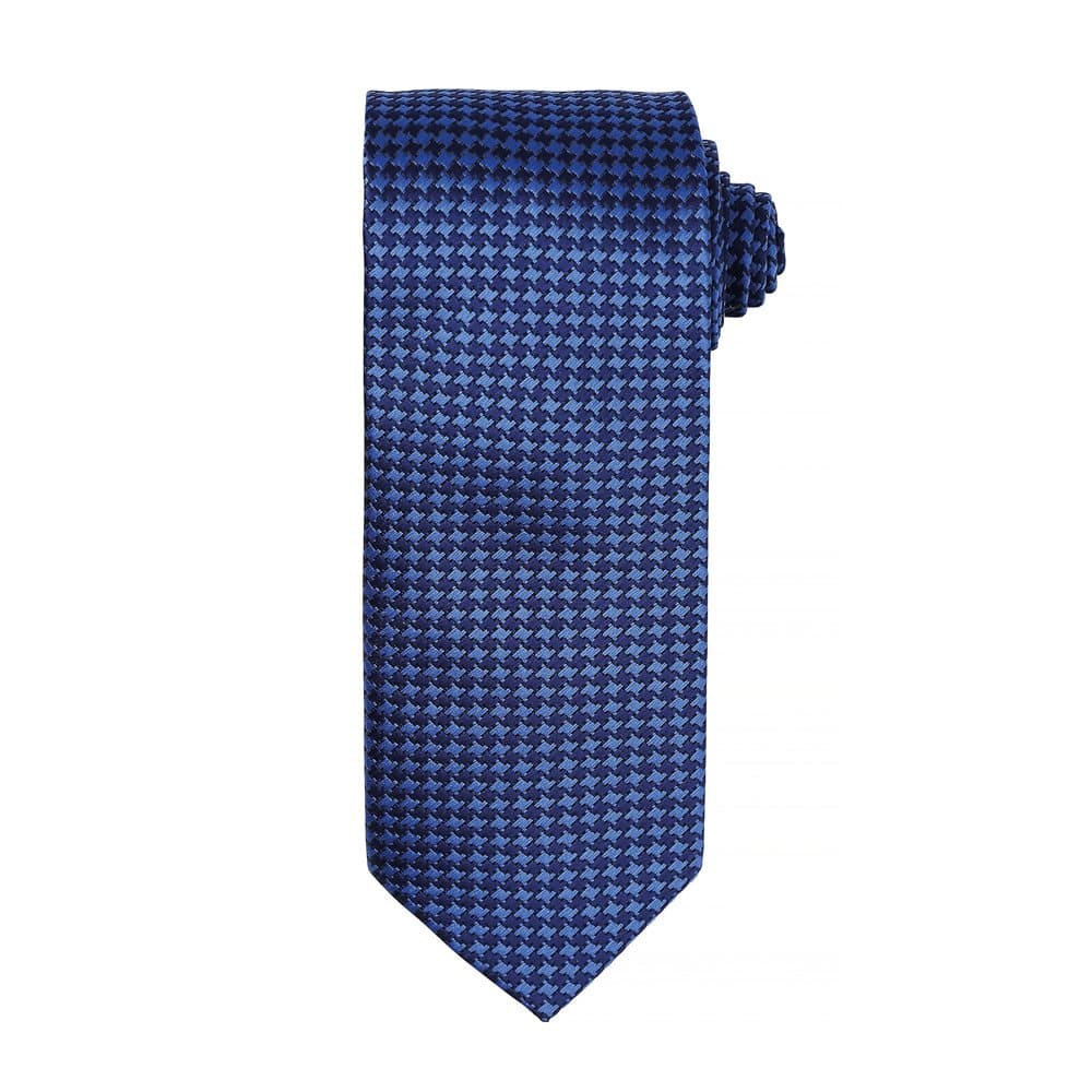 Premier Mens Puppy Tooth Formal Work Tie (Pack of 2)