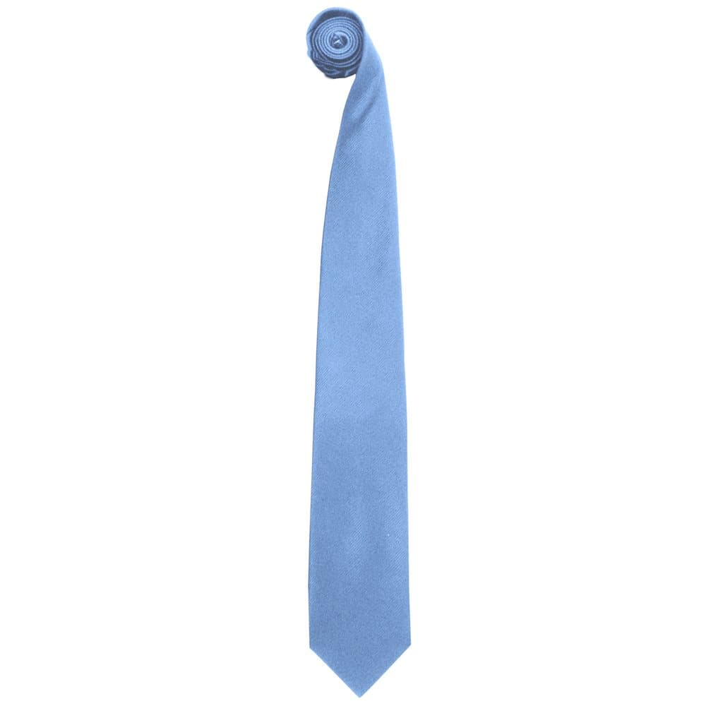 Premier Mens Premium Pure Silk Plain Work / Fashion Tie