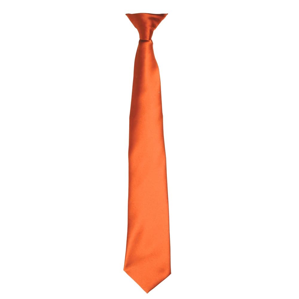 Premier Colours Mens Satin Clip Tie