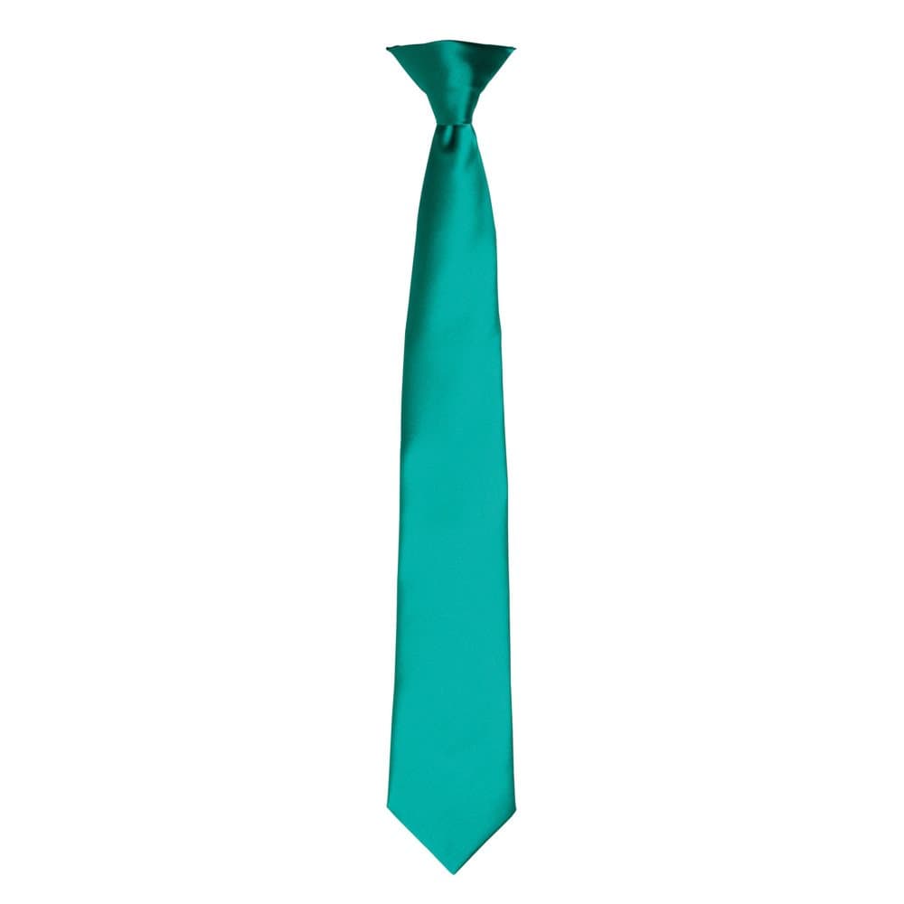 Premier Colours Mens Satin Clip Tie