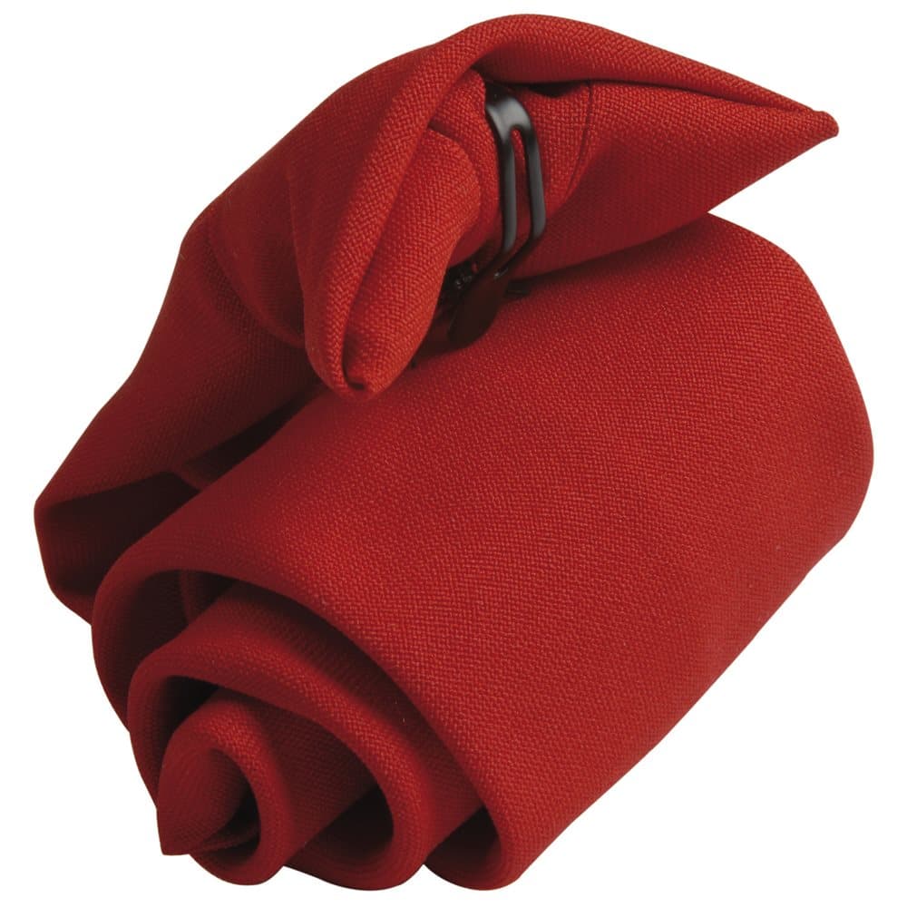 Premier Tie - Mens Plain Workwear Clip On Tie