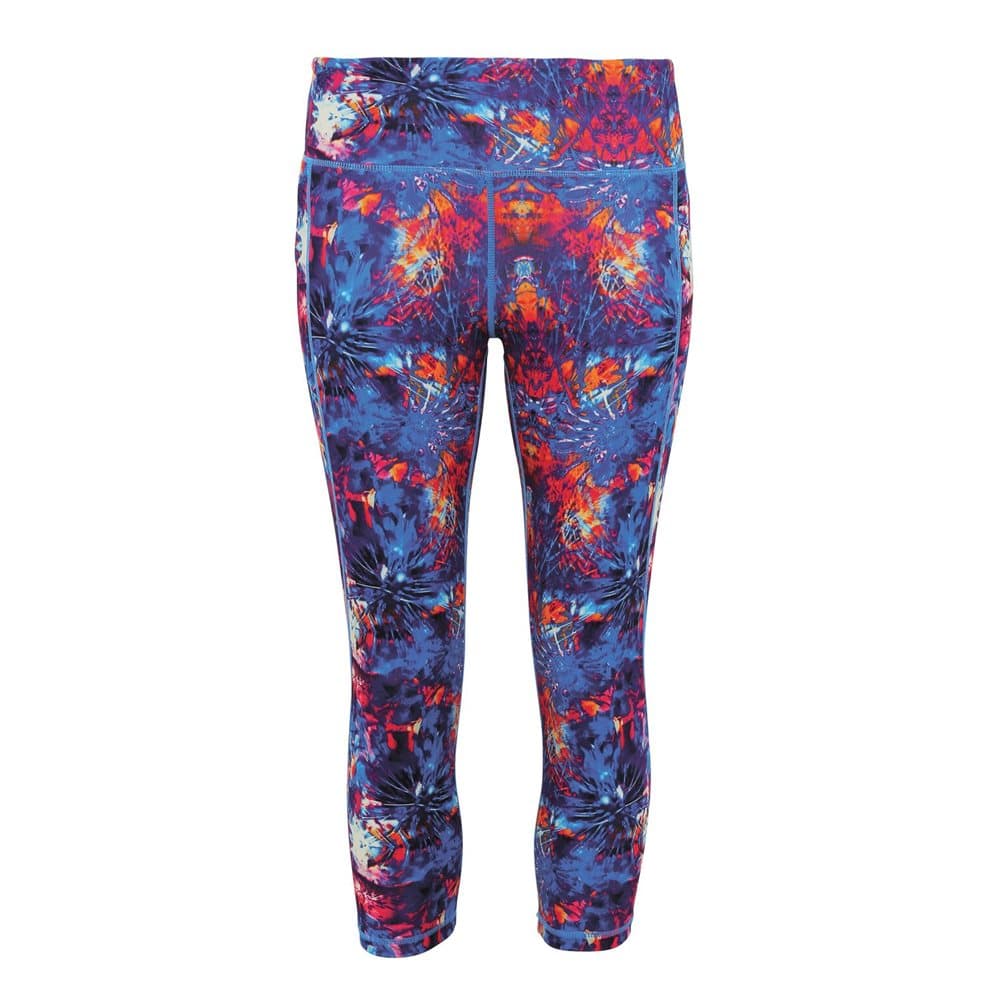 TriDri Dam / Damer Performance Fireworks 3/4 Length Leggings