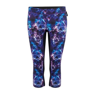 Animal Womens/Ladies Zhanna Printed 3/4 Running Leggings