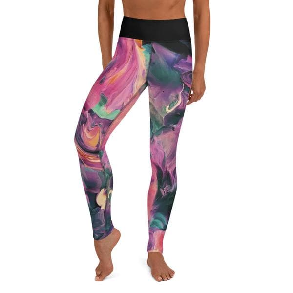 Leggings Tights Fitness - C-Pink
