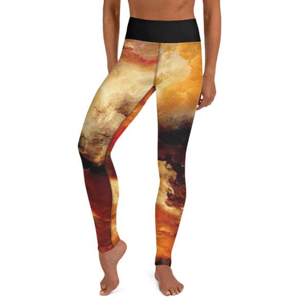 Leggings Tights Fitness - Fire