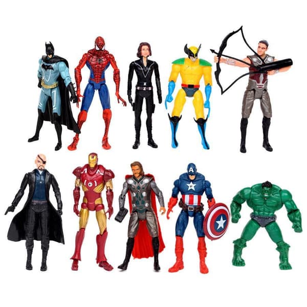 Superhjältar/'Avengers' 10-pack figurer