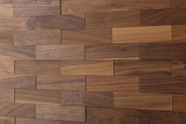 wodewa træpanel 3D-look valnød, olieret 1m² vægpaneler moderne vægdekoration træpanel trævæg stue køkken soveværelse