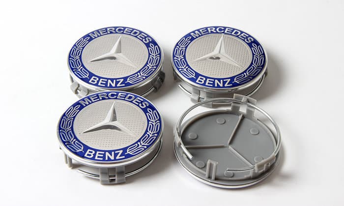 MB13 - 75MM 4-pak Center dækker Mercedes Benz