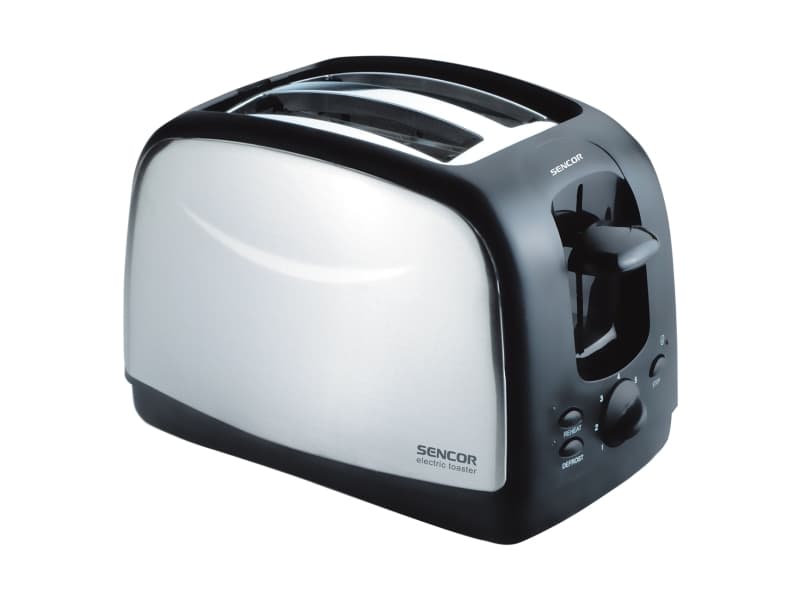 Sencor STS 2651, 2 slice(s), Svart, Rostfritt stål, 850 W, 16,7 mm, 29 mm, 18,3 mm
