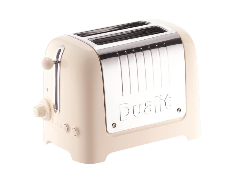 Brödrost DUALIT® Lite - 2/skiv 1100 w - Plast-rostfritt - Canvas
