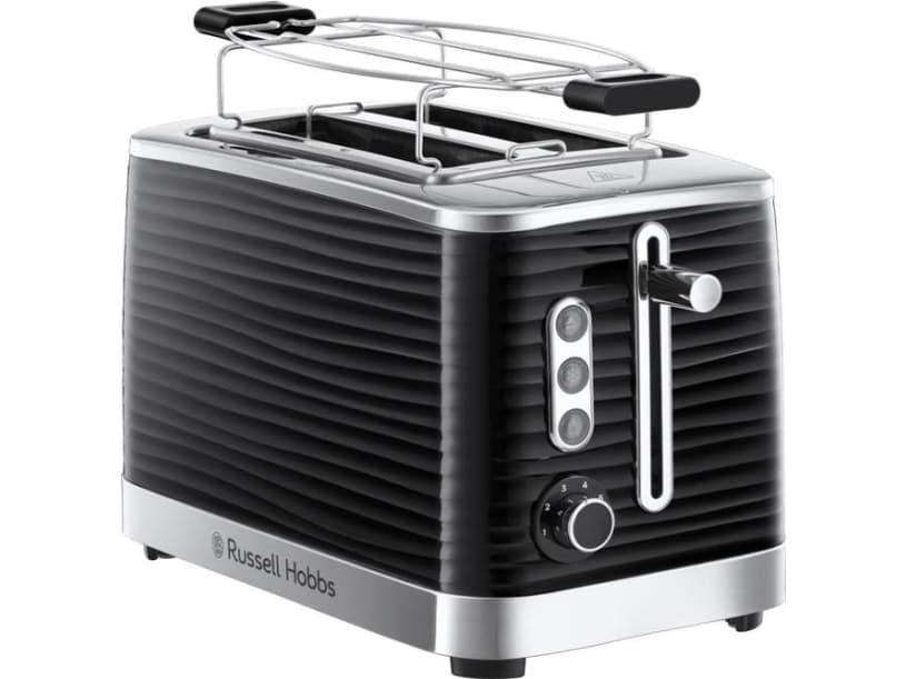 Russell Hobbs Inspire, 2 skiver, Svart, Rotasjon, 1050 W, 340 mm, 205 mm